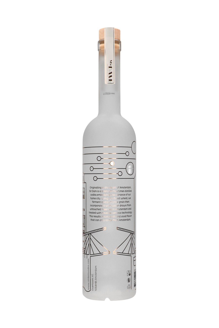 Sir Dam Premium Vodka 1Liter