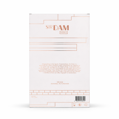 The Sir Dam Vodka Giftbox