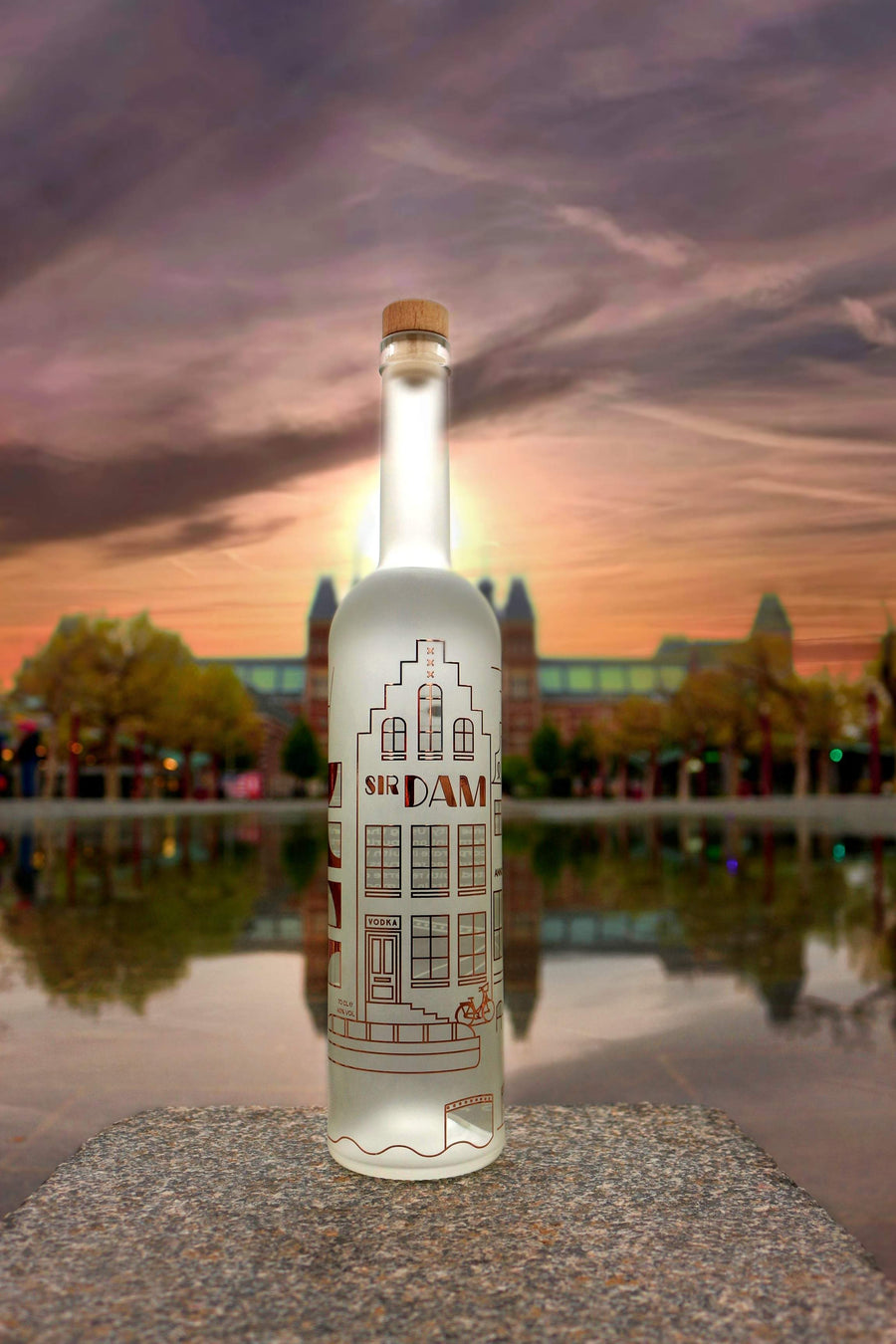 Sir Dam Premium Vodka 0,7L - Amsterdam Vodka | Official Sir Dam webshop